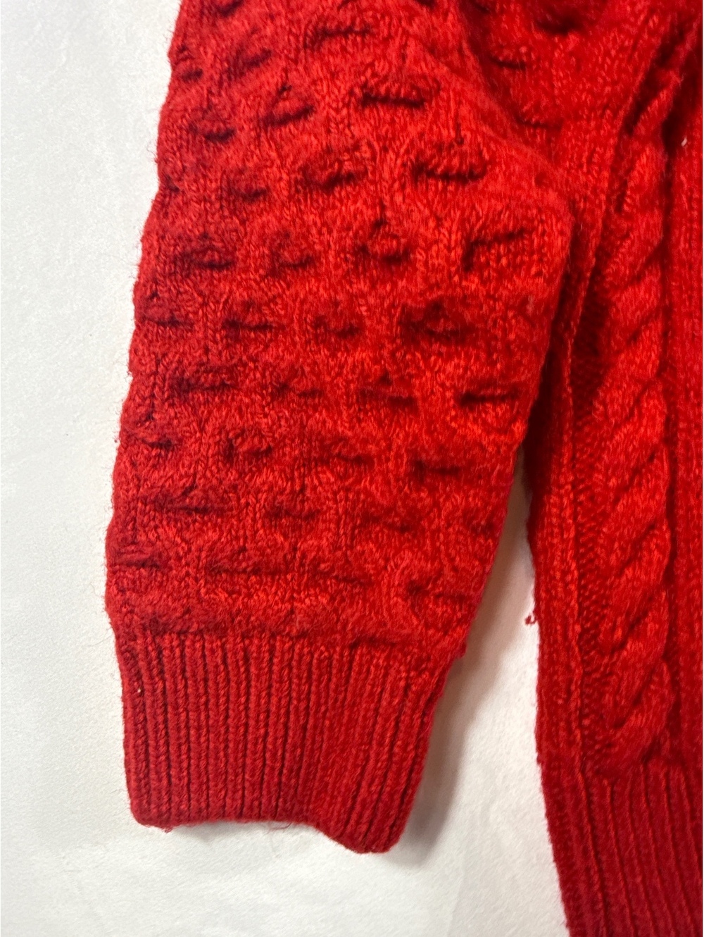 Girls Zara Red Sweater Size 11-12 - Picture 5 of 5
